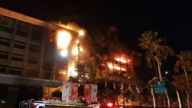 Photo of Gedung Kejagung yang Terbakar, Ternyata Gedung Utama