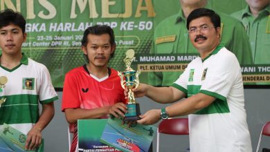 Photo of Meriah Harlah ke-50, Ketua DPP PPP Apresiasi Sang Juara di Pertandingan Tenis Meja